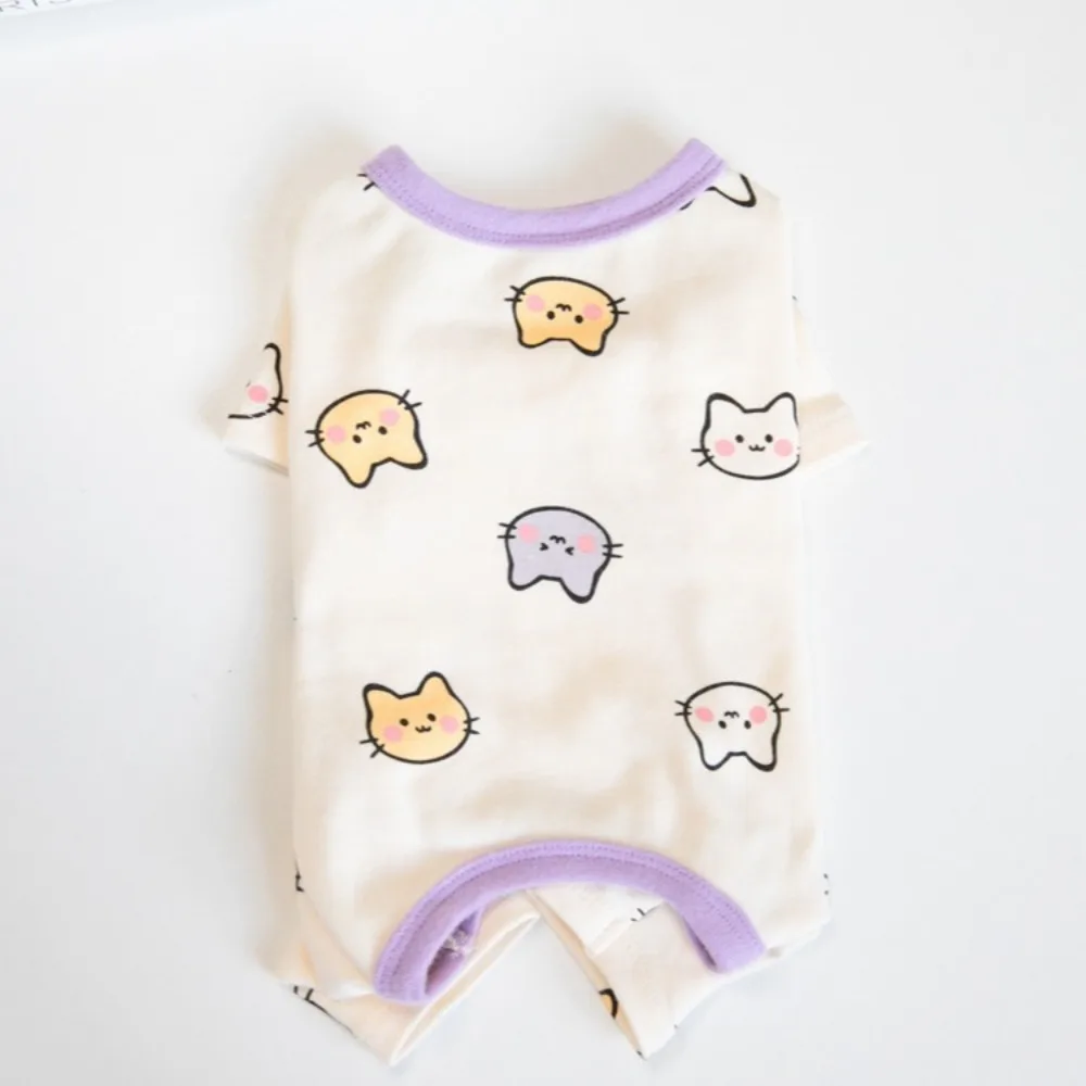 Mono con estampado de cuatro patas para protección del hogar, mono bonito para gato, perro y mascota, ropa cálida para Otoño e Invierno - imagen 4