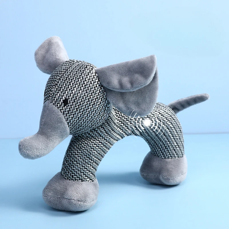 Un juguete para perros, gato, alivio de voz de hi, artefacto, resistente a mordeduras, limpieza de dientes de mascotas, juguetes de peluche para mascotas - imagen 2