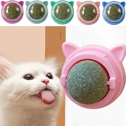 Snack hierba para gatos anti bolas pelo juguete adhesivo pared