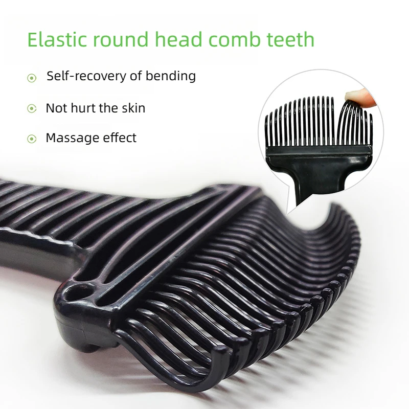 Cepillo de aseo para mascotas, cepillo de afeitado automático para perros y gatos, peine para quitar el pelo de las mascotas - imagen 3