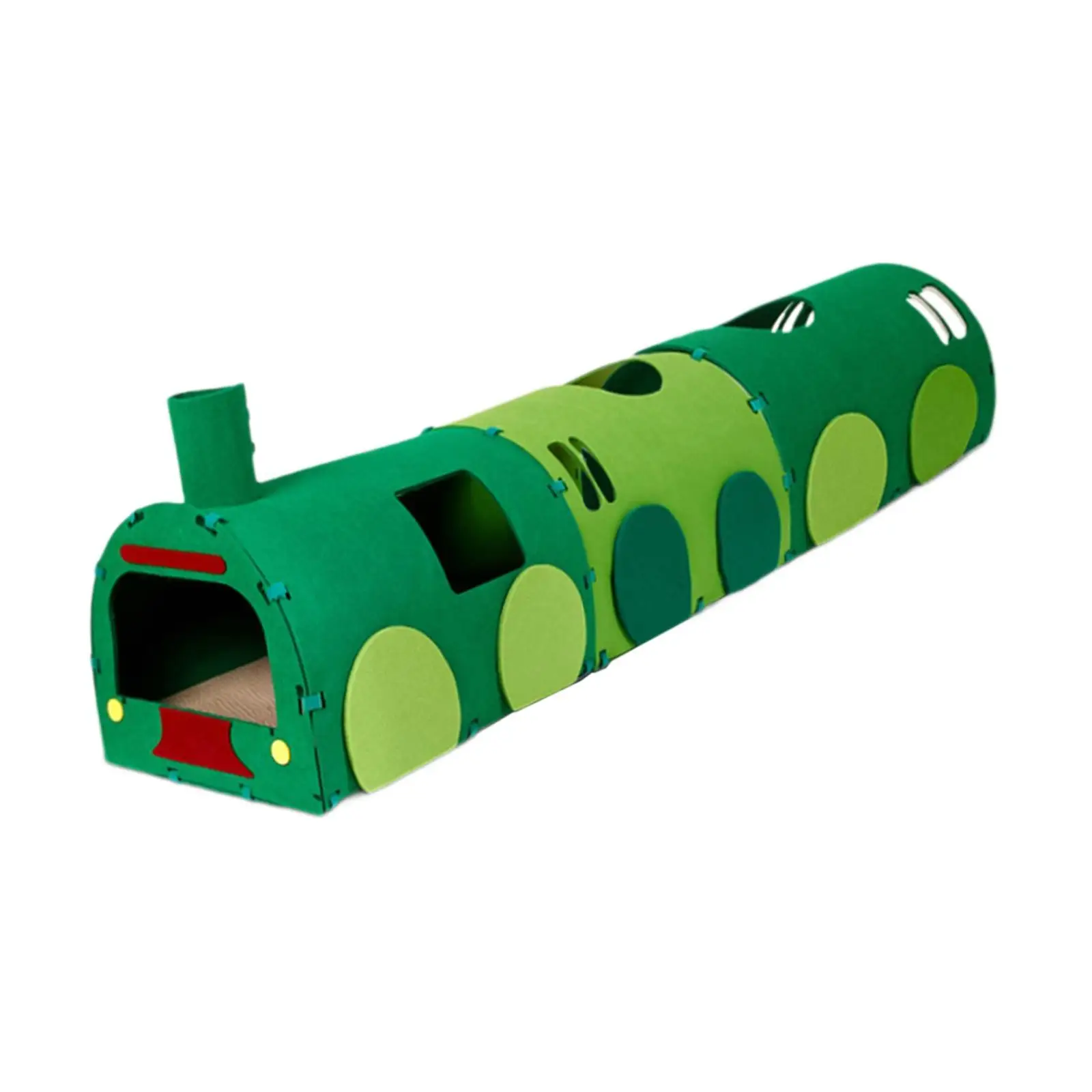 Cat Tunnel Cat Scratching Board Cat Bed Play Tube for Ferrets Rabbits Hiding