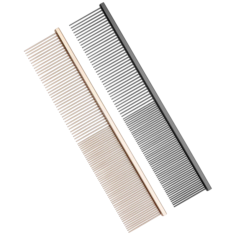 Peine de Piano de aseo para mascotas, peine de línea recta especial, tirador de pelo de caniche de peluche, nudo abierto, selección de pelo de perro - imagen 5