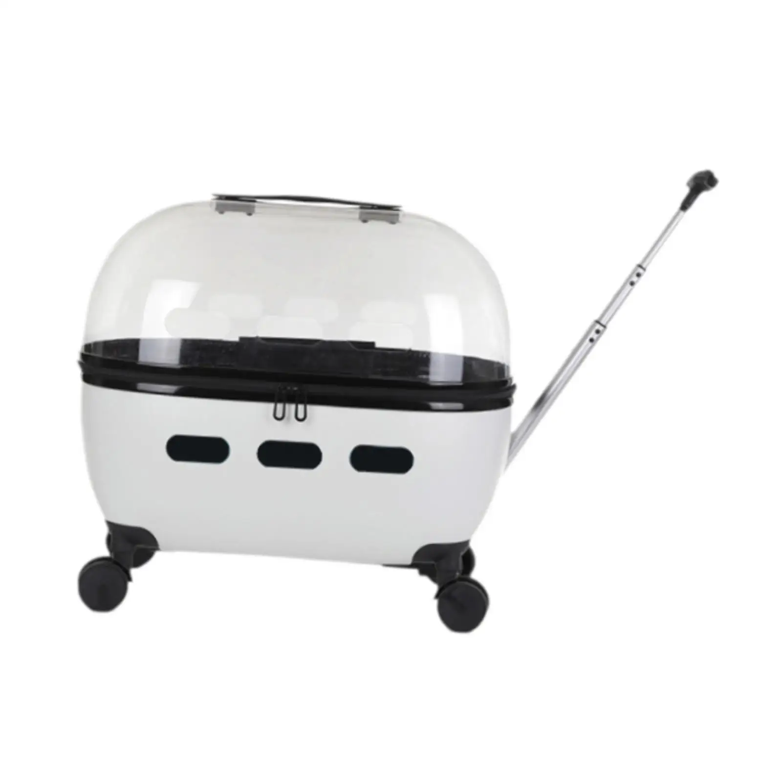 Cat Carrier with Rolling Wheels Dog Stroller for Cats Small Pets Outdoor