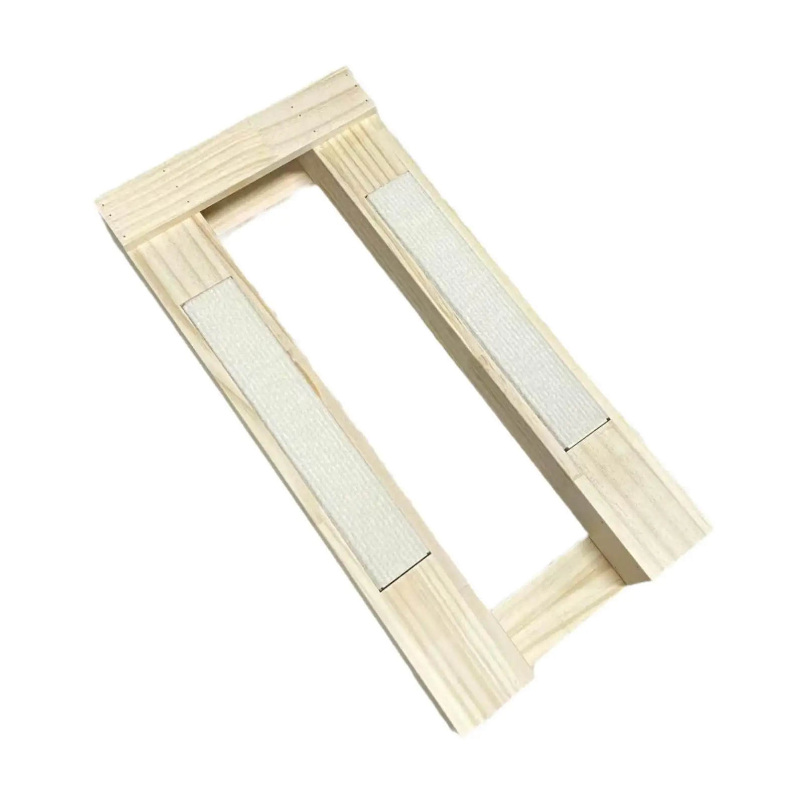 Cat Breeding Supplies Wooden Elevated Scratching Resistant Scratching Board