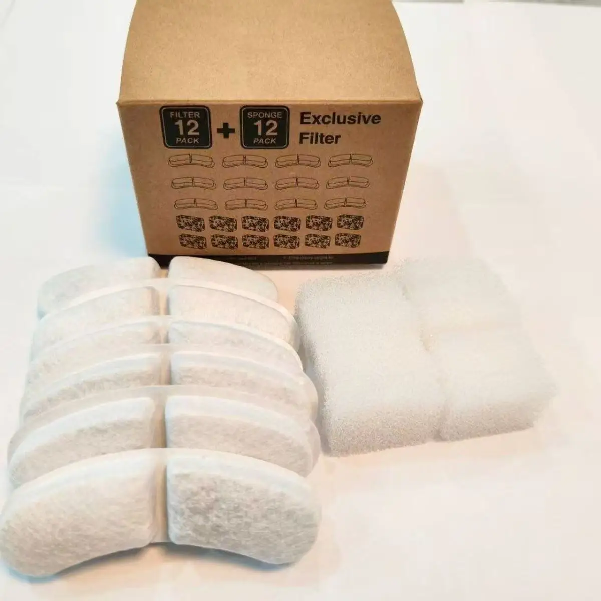 Filtros para fuente de agua de gatos y perros con carbón activado duraderos - imagen 4