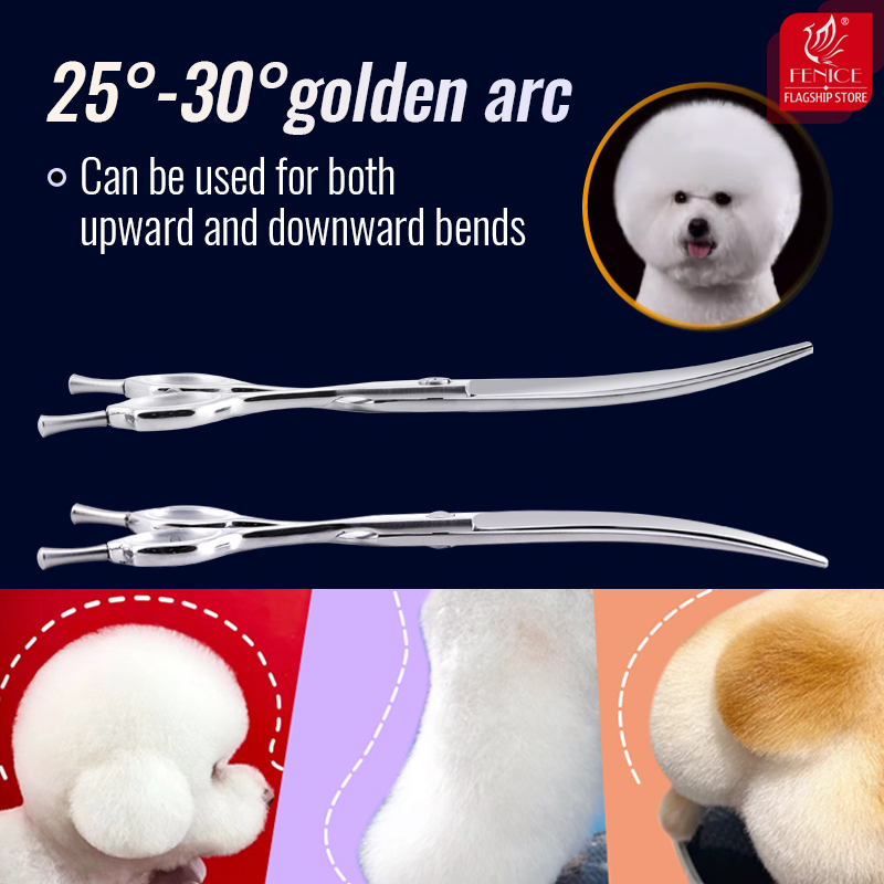 Fenice tijeras profesionales perros - Detalle del 6,75/7,5 pulgadas