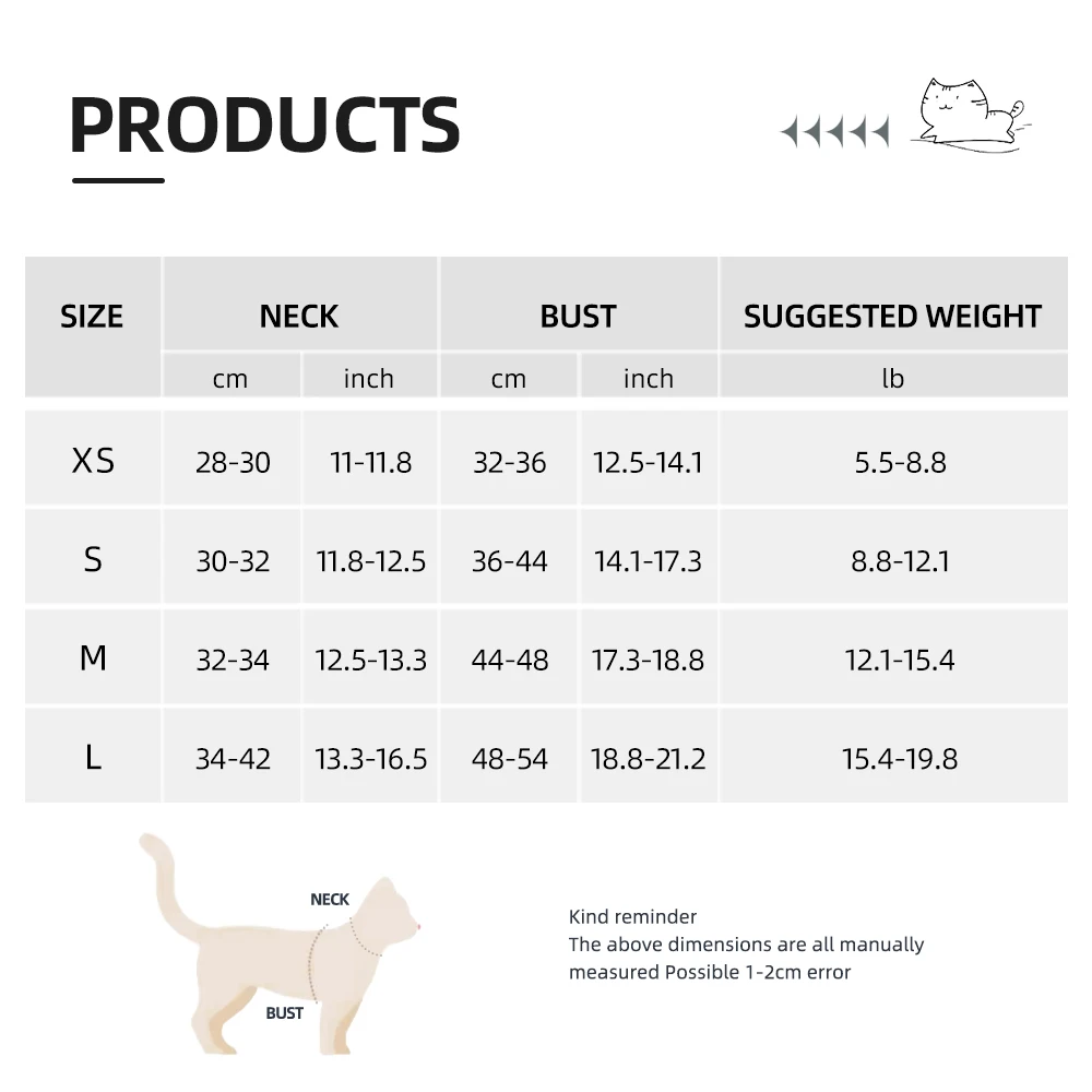 Correa para el pecho para gatitos, correa para gatitos a cuadros frescos, antirotura, correa reflectante ajustable para el pecho para mascotas, pecho para perros pequeños y gatitos - imagen 2