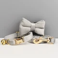 Bow collar Leash set