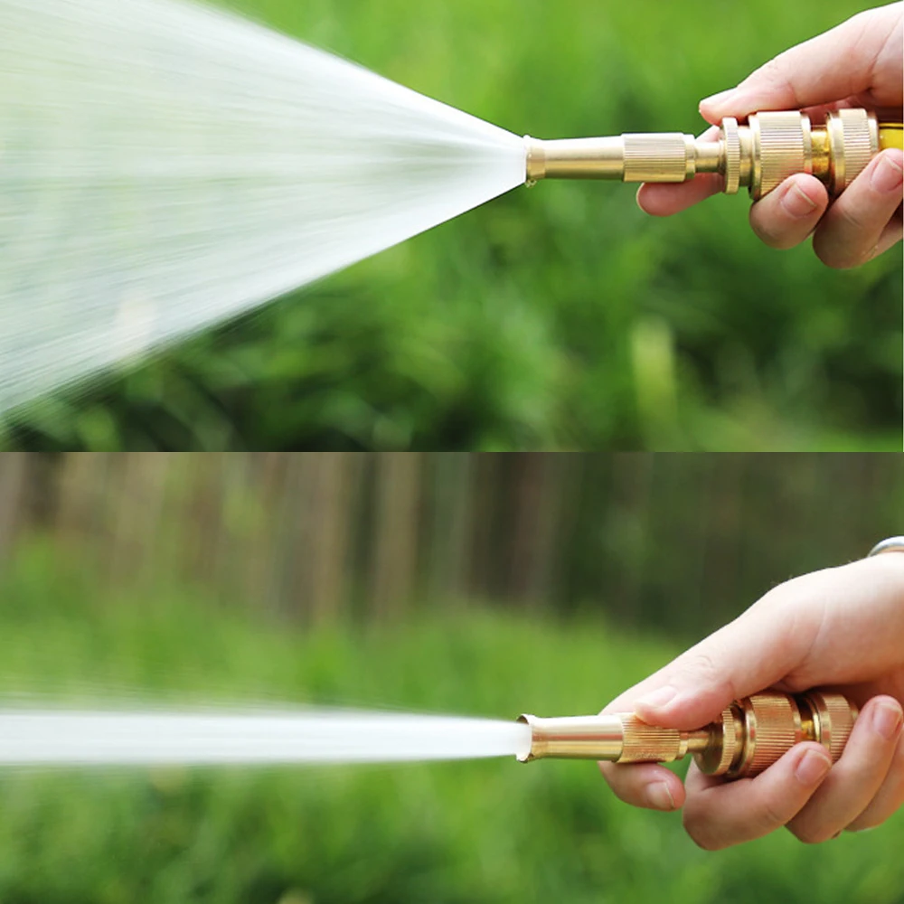 Boquilla de pulverización, pistola de agua, aspersor de pulverización directa de alta presión, manguera de conector rápido, lavadora a presión ajustable, aspersor de jardín