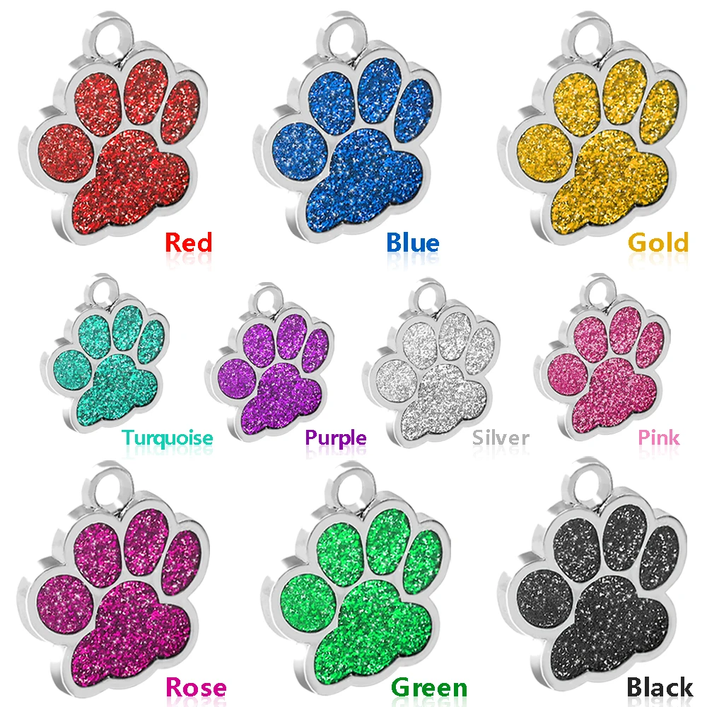 Etiquetas de dirección personalizadas para perros y gatos, accesorios grabados para cachorros y gatos, etiqueta de número de nombre de acero inoxidable grabada para perros y gatos - imagen 4