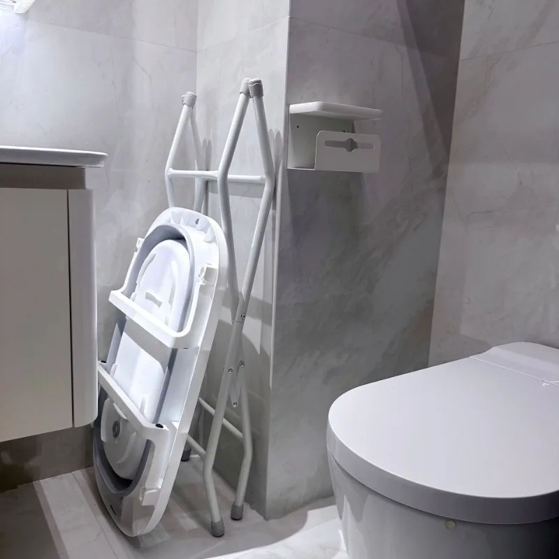 Lavabo de baño para mascotas, bañera plegable, soporte elevado para perros y gatos, mesa de lactancia que evita la flexión sobre productos de limpieza para mascotas, accesorios - imagen 4