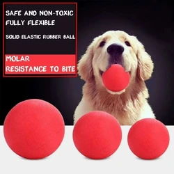 Bola de goma resistente para perros grandes