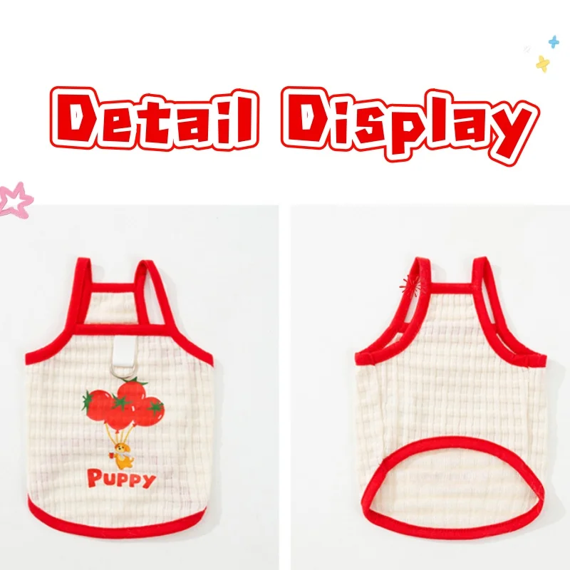 Chaleco verano suave para perro Bichón – Camiseta manga corta