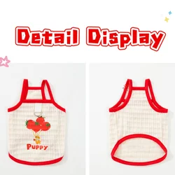 Chaleco verano suave para perro Bichón – Camiseta manga corta