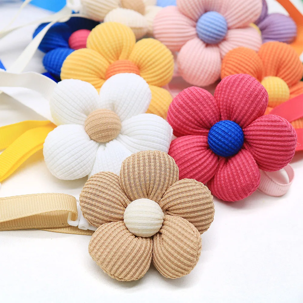 Nuevo 50 Uds. Pajarita de primavera para perros pequeños y gatos, pajarita bonita con flores, corbatas para perros y mascotas, accesorios ajustables para el cuello de mascotas para perros pequeños - imagen 5