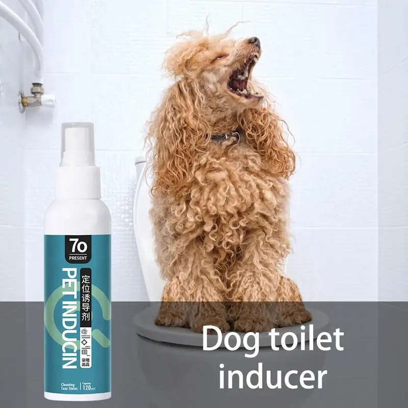 Inductor de defecación para mascotas, rociador de inodoro para entrenamiento de perros, herramienta de entrenamiento para orinar, Artículos para Mascotas, inducción y accesorios para perros, 120ml - imagen 5