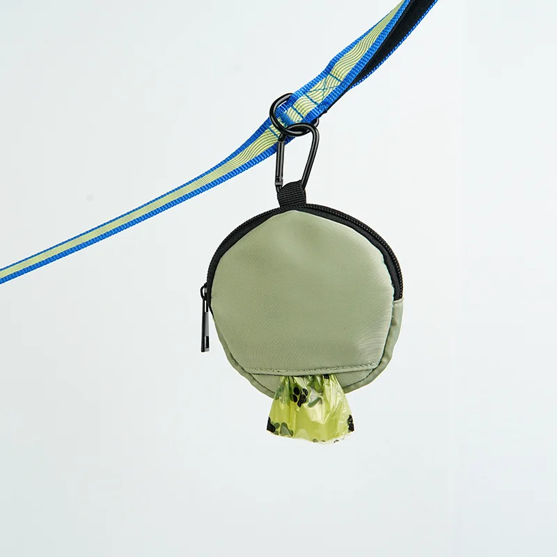 Bolsa portátil para entrenamiento de perros, riñonera de recompensa para mascotas al aire libre, bolsa multifuncional para aperitivos para cachorros con dispensador de bolsas de basura, acceso para perros - imagen 2