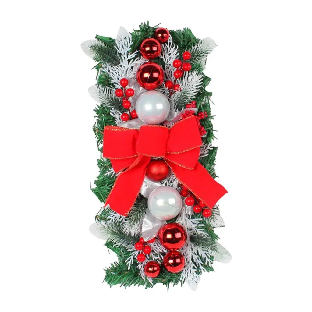 Christmas Stair Swag Office Indoor Thanksgiving Ornament Xmas Home Door Stair Garland