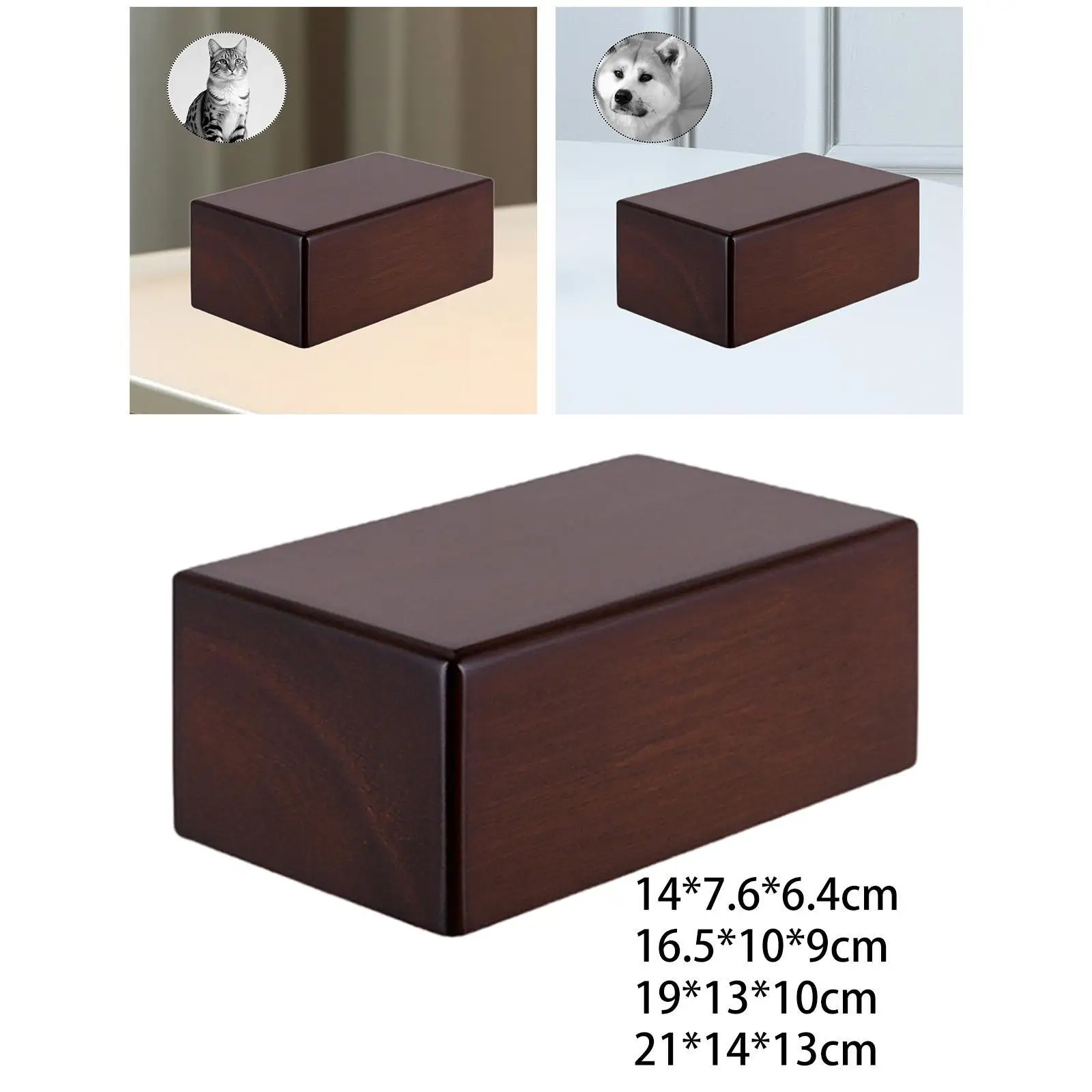 Cat Ash Urn Pet Funeral Box Remembrance Souvenir Gifts Supply Memorial Case Cinerary Casket for Puppy Kitty Pet-keeper Cat Ash Urn Pet Funeral Box Remembrance Souvenir Gifts Supply Memorial Case Cinerary Casket for Puppy Kitty Pet-keeper