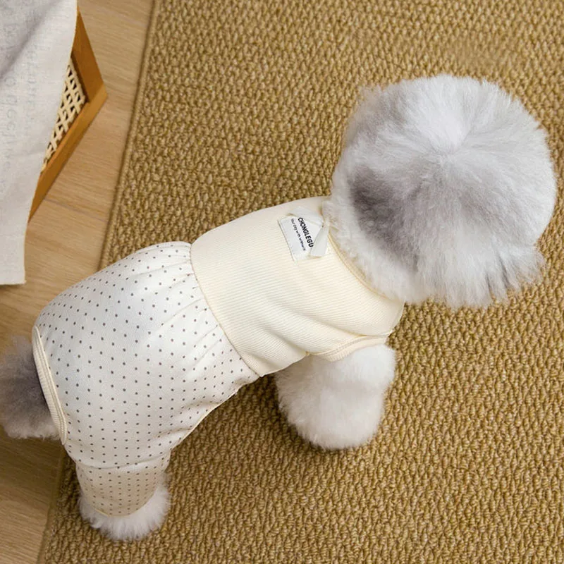 Ropa primavera y otoño para perros pequeños Shih Tzu caniche cachorros - imagen 5