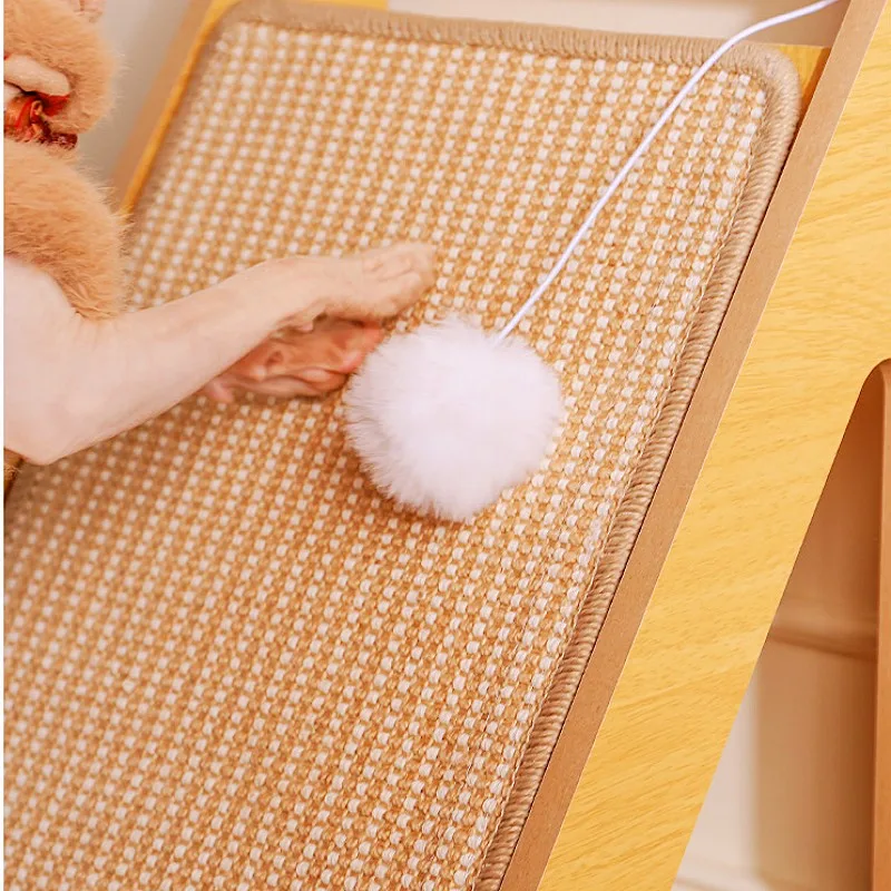 Rascador para gatos columna escalada sisal protege sofás y muebles - imagen 5