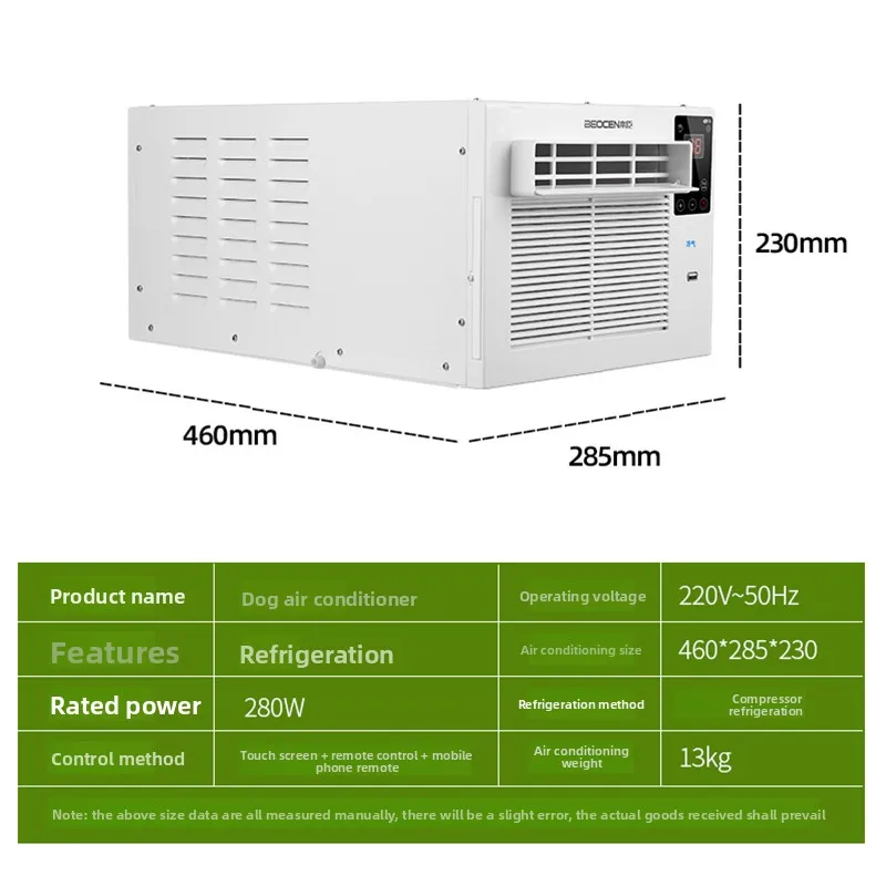 Enfriamiento para perros, aire acondicionado pequeño, casa para perros al aire libre, perrera, compresor especial, refrigeración, mosquitera, aire acondicionado - imagen 5