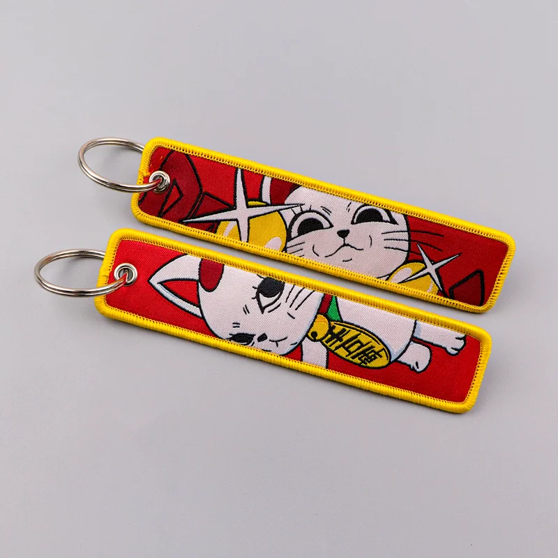 Llavero bordado anime Dandadan - regalo para gatos y perros - imagen 3