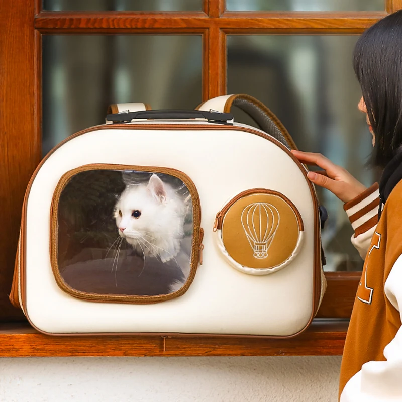 Transportín mochila con ruedas para gatos y perros pequeños - imagen 3