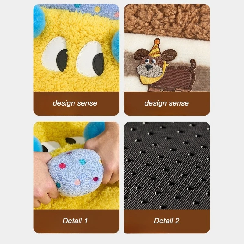 Winter Cat Bed Pet Cats Dog Sleeping Bag Sofa Puppy Kitten Dogs Cat Accessories Sleeping Beds Catnap Mat Pets Cats Supplies - imagen 5