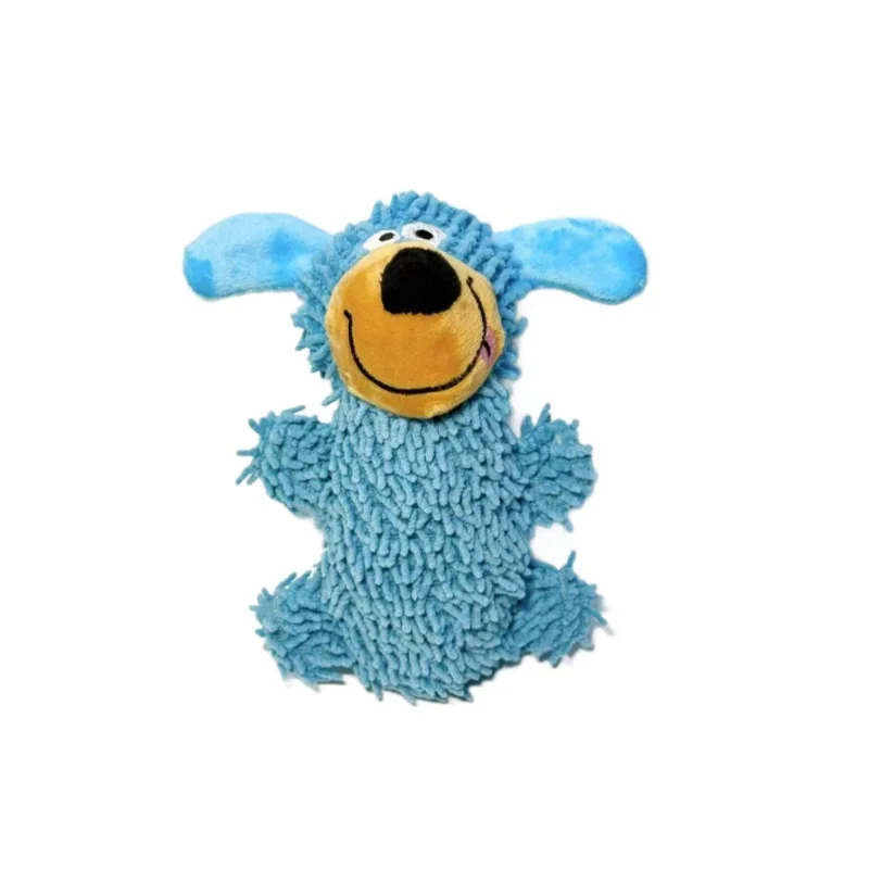 Fregona de peluche chirriante de dibujos animados para perros, juguete a prueba de masticar para cachorros, perros pequeños, Ideal para el hogar, tiempo de juego, regalo de cumpleaños - imagen 5