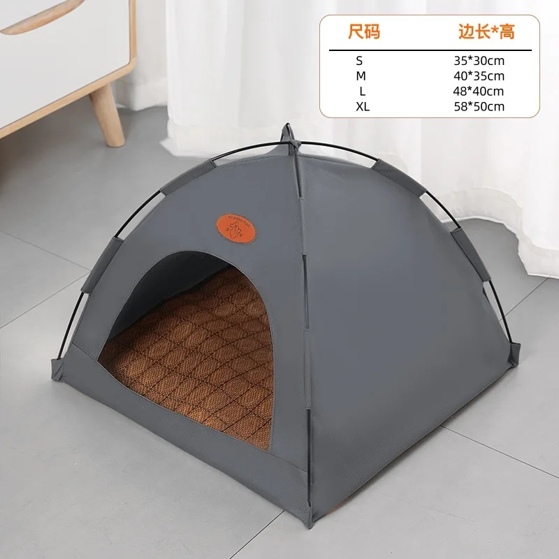 Casa plegable para mascotas: perros y gatos fresca y transpirable