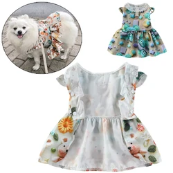 Vestido 3D de verano para perros pequeños – Chihuahua Pomerania