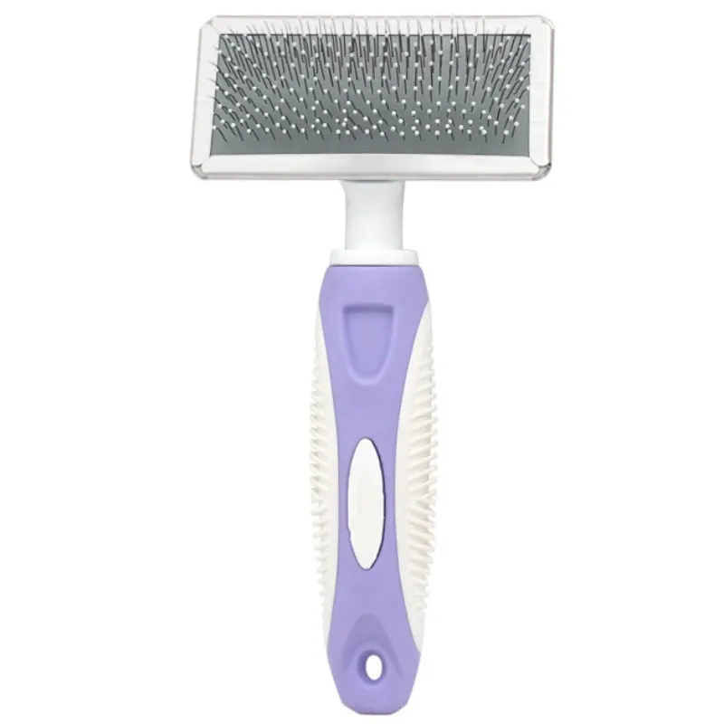 Dog Brush Pet Hair Remover Massage Dog Hair Brush Stainless Steel Combs for Cats Cleaning Tools Pet Grooming Dogs Accessories - imagen 5