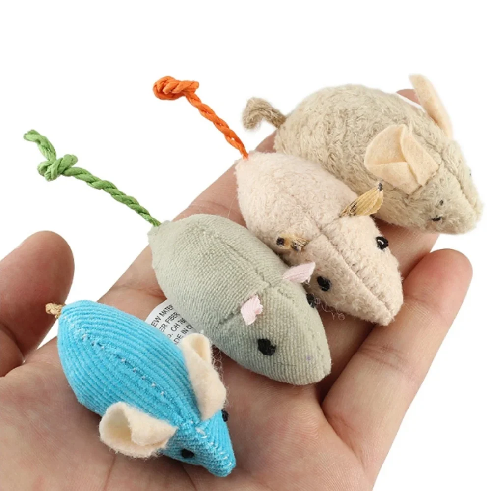 3 uds mezcla de juguetes para mascotas hierba gatera ratones gatos juguetes divertido ratón de peluche gato juguete para gatito gato rasguño ratón interactivo juguete Palying