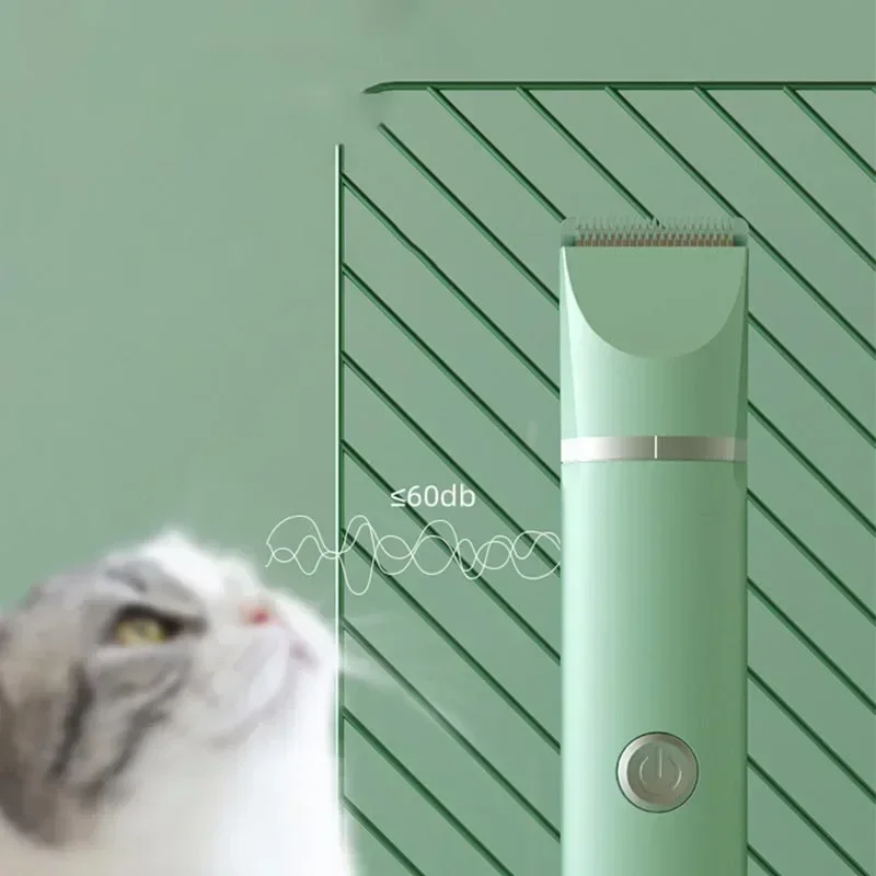 Cortadora de perros 2 en 1, Afeitadora eléctrica de pelo 4 en 1 para mascotas con amoladora de uñas para gatos, herramientas de aseo para corte de pelo de perro, cortador de garras para mascotas - imagen 5