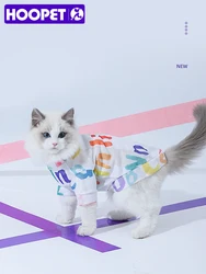 Chaleco de verano ligero anticaída pelo para gato – Títere azul