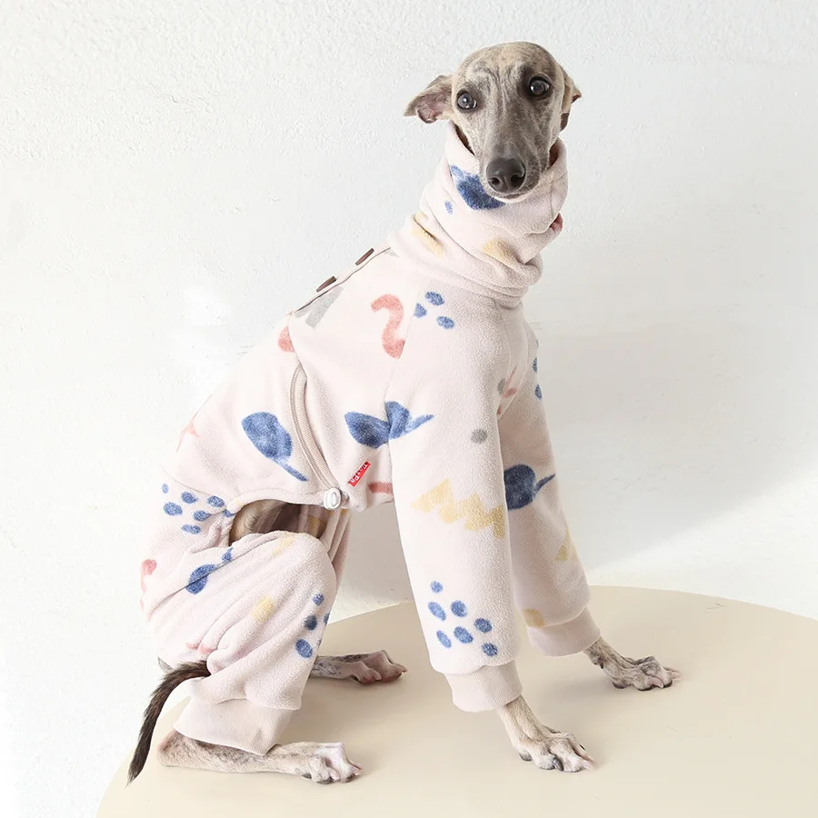 Pijama enterizo de invierno para perro Galgo Italiano, cálido - imagen 3