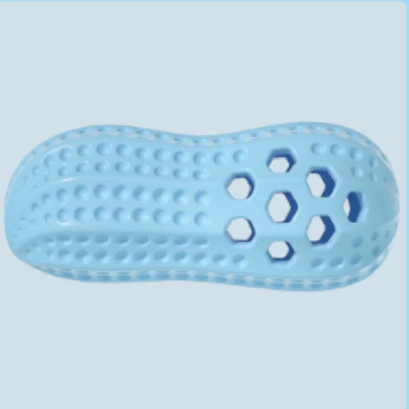 Peanut Shape TPR Pet Toy Sound Dog Teething Simulation Leak Resistant Cross-Border Interactive Dental Chew Toy for Puppies - imagen 5