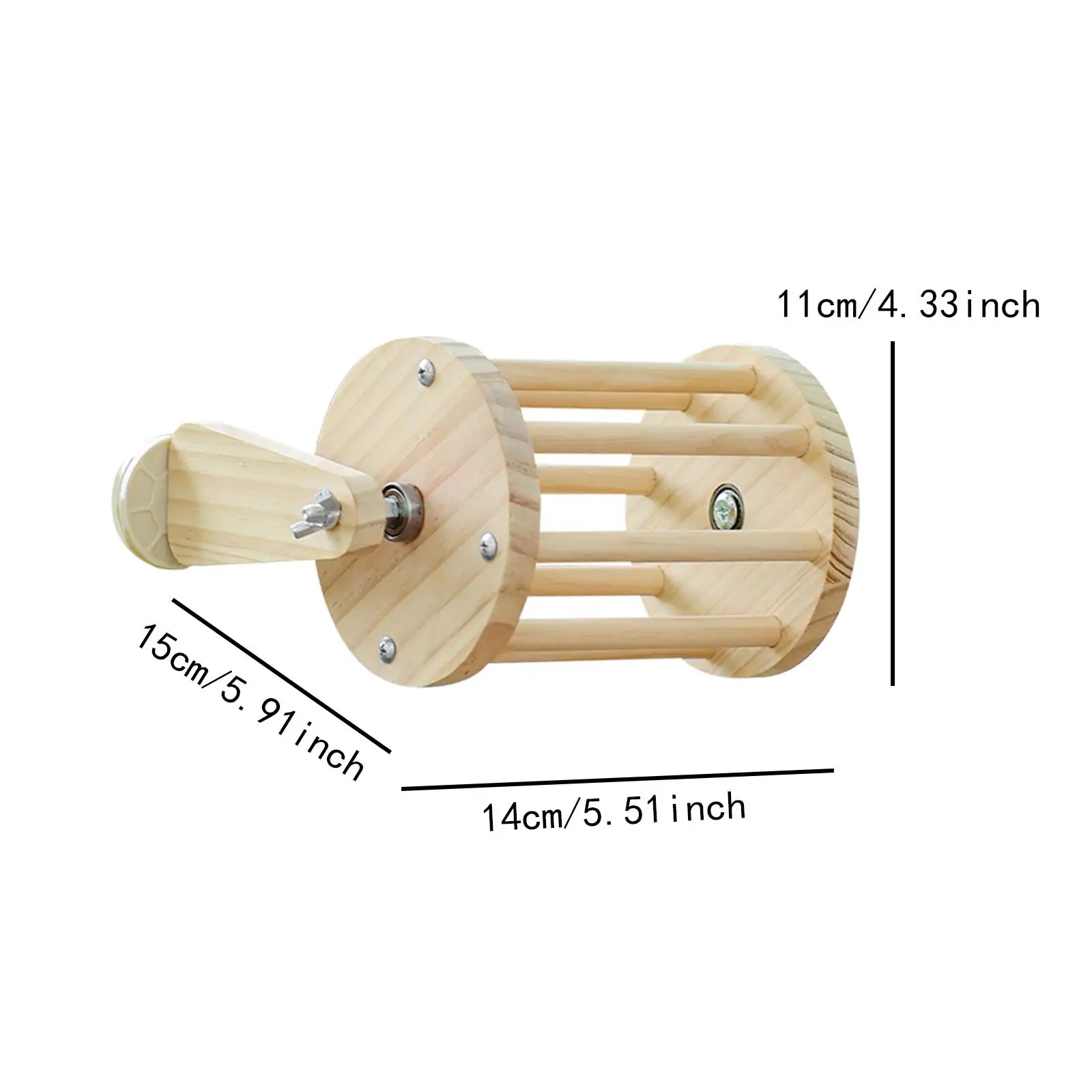 Rabbit Hay Feeder Rack Portable Hay Dispenser for Hamsters Squirrel Hedgehog