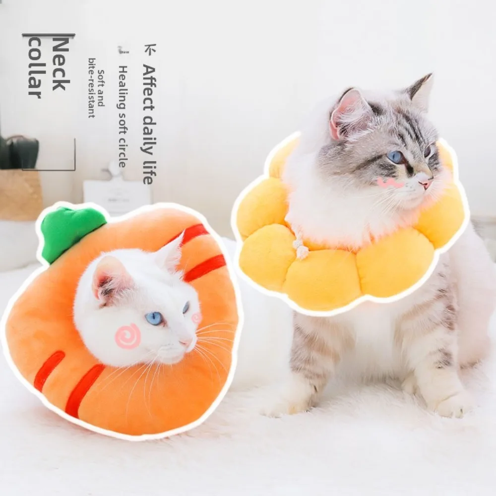 Collar postoperatorio para gatos y perros: suave y cómodo