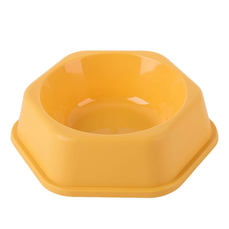 Comedero tazón hexagonal antideslizante para perro y gato – Agua y comida - imagen 3