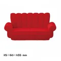 Christmas red sofa