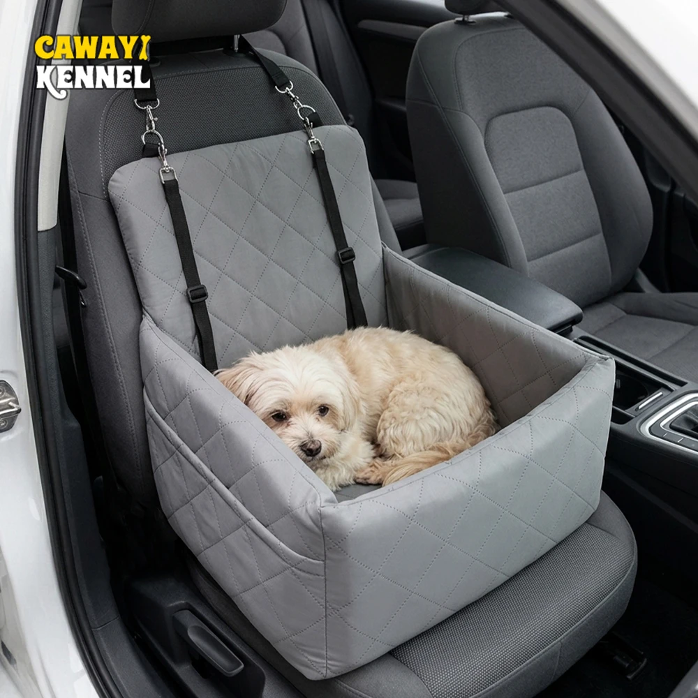 Transportín refrigerado para perros y gatos – Cama de viaje antiarañazos - imagen 4