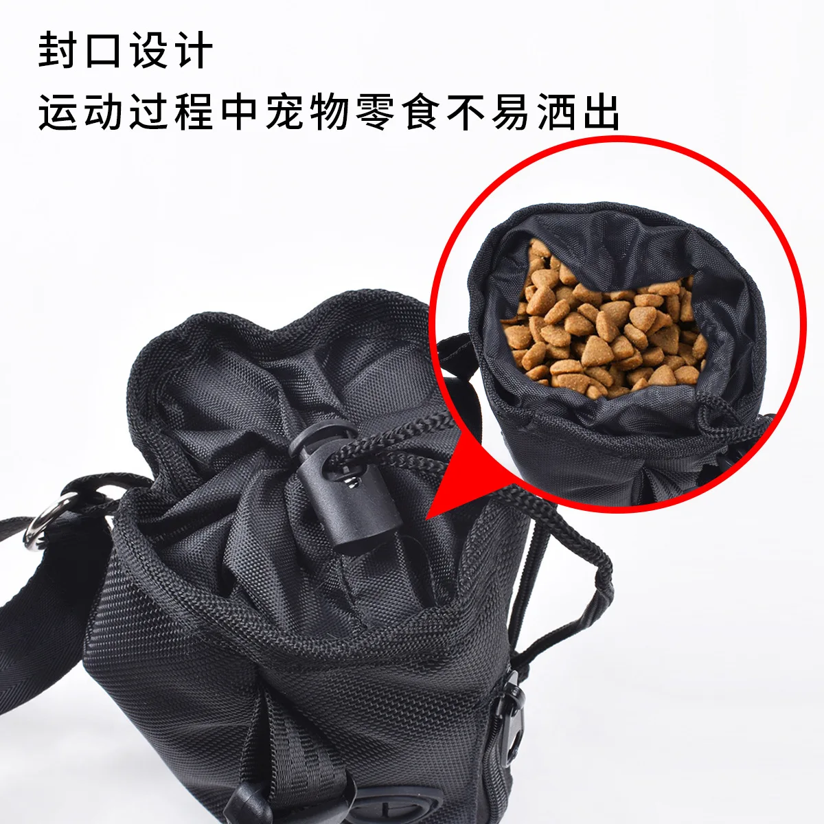 Bolsa cintura entrenamiento perro – Porta golosinas y premios al aire libre - imagen 3