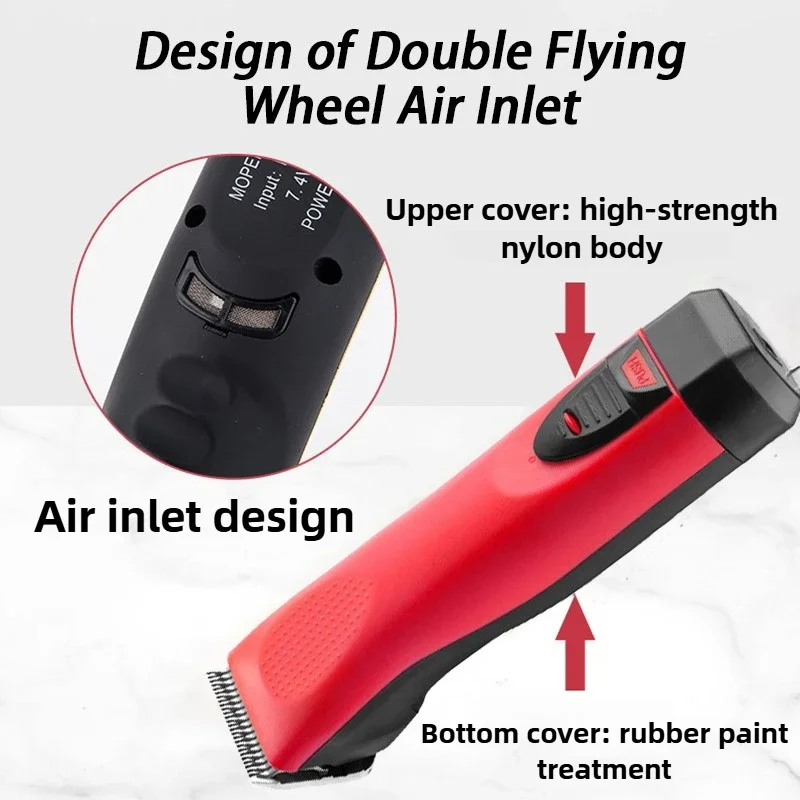 Cortadora de pelo profesional para mascotas, cortadora de pelo inalámbrica de 35W, cortadora eléctrica para perros, tienda de mascotas, cortadora de belleza para gatos - imagen 4