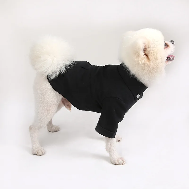 Ropa blanca y negra para mascotas, camiseta sin mangas para perros, chaleco para perros, camisetas para cachorros, ropa para perros pequeños, gatitos para boda - imagen 5