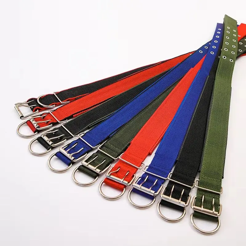 Collar de nailon ajustable para perros: Collar de entrenamiento cómodo y duradero para perros pequeños, medianos y grandes, accesorios para mascotas - imagen 3