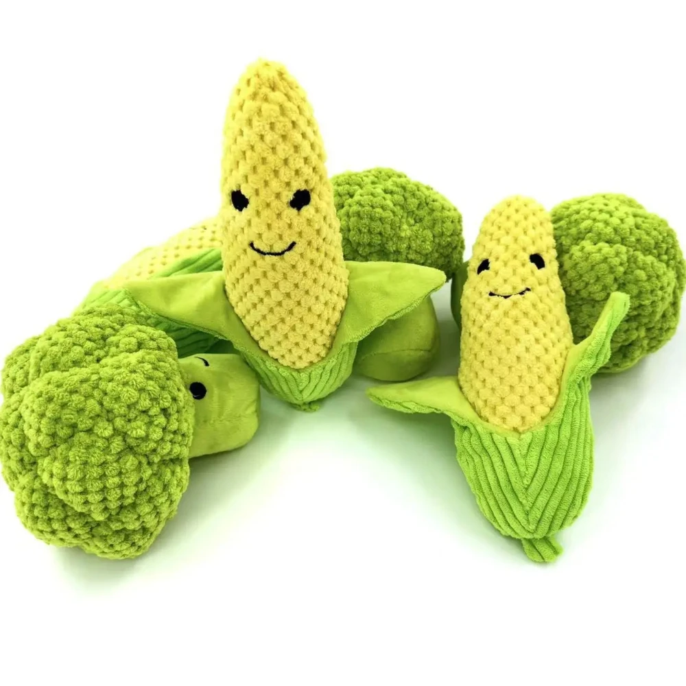 Juguete de peluche para mascotas: chirriante, resistente a mordeduras, alivio de la ansiedad, juguete interactivo para masticar para perros, cachorros, razas pequeñas/medianas