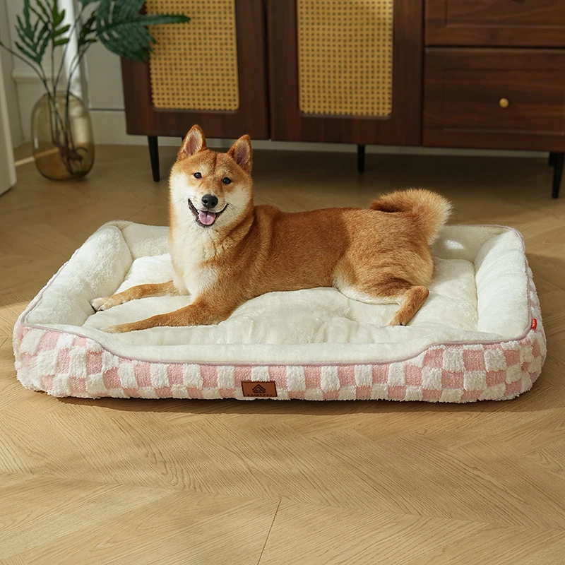 Cama de invierno esponjosa y suave para perros – Alta rebote