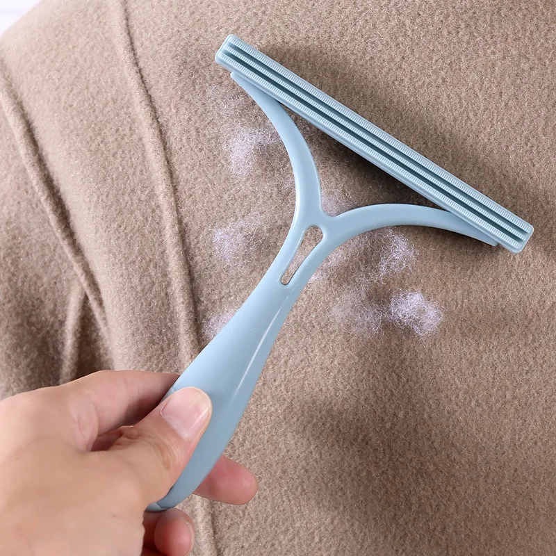 Cepillo para perros, removedor de pelo para mascotas, cepillo de silicona para gatos, cepillos para perros de doble cara, raspador de pelo para gatos, peines, recolector de lana para perros - imagen 4